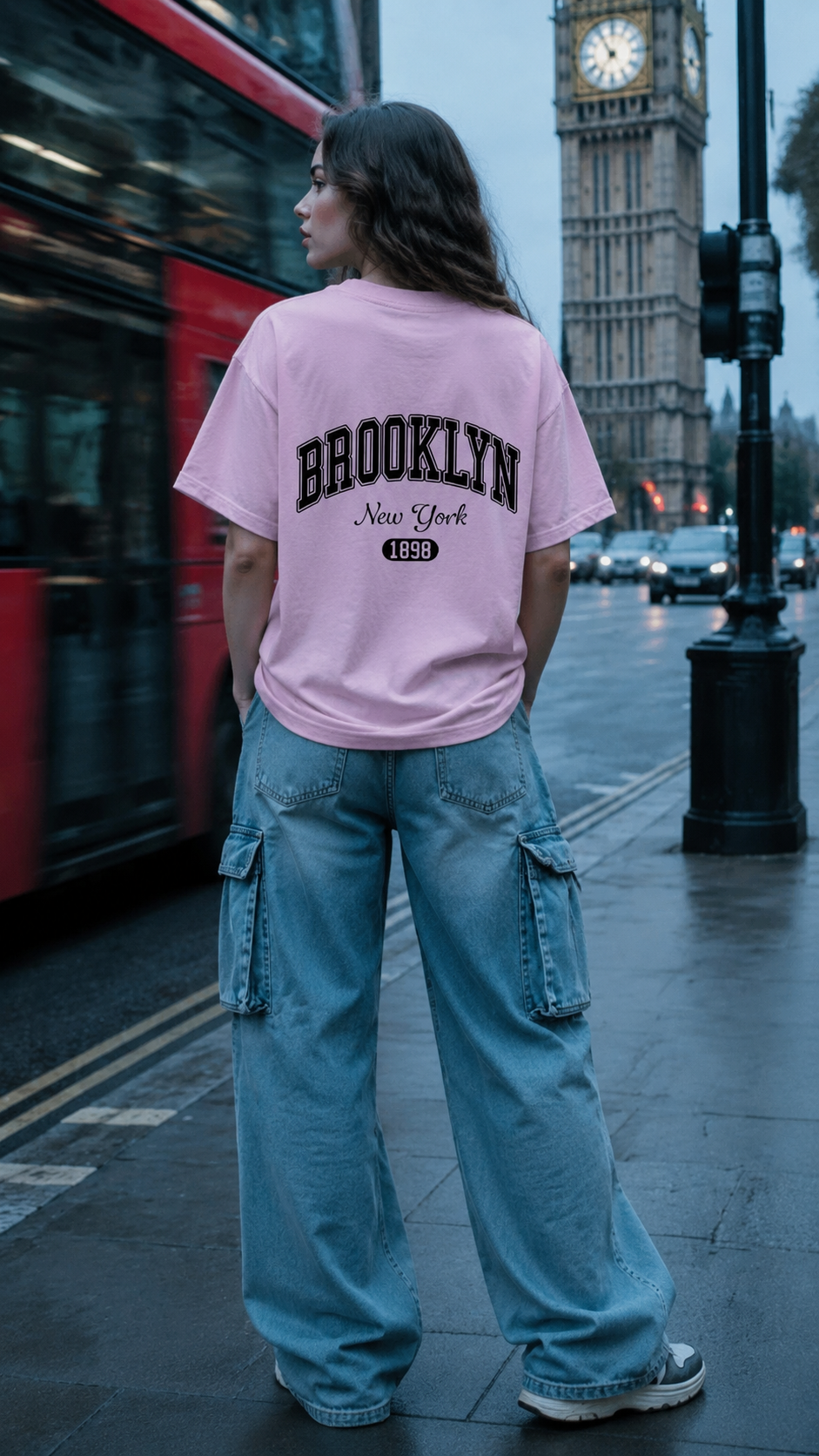New York Unisex Oversized Classic T-Shirt