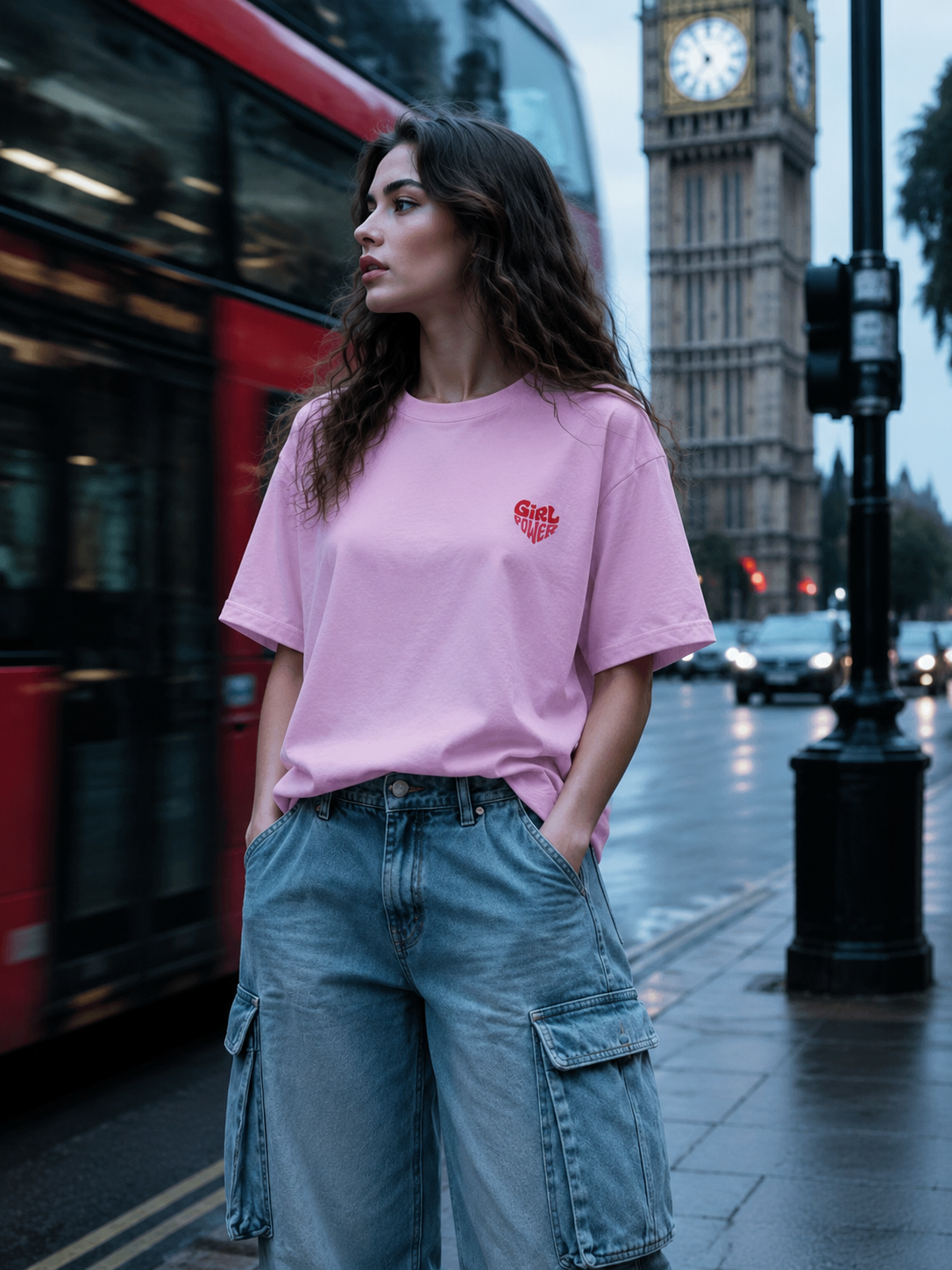 New York Unisex Oversized Classic T-Shirt