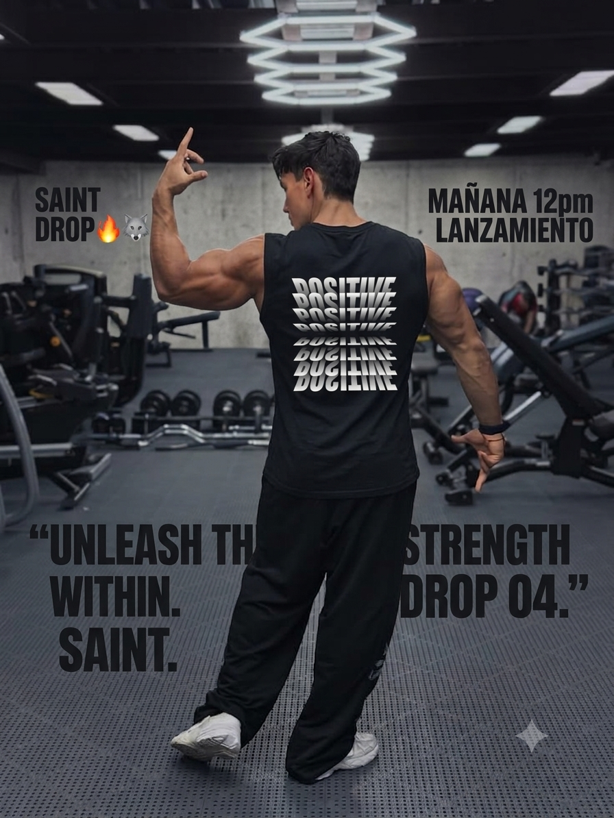 Positive Men's Sleeveless T-Shirt