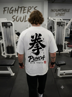 Punch Unisex Terry Oversized Tee