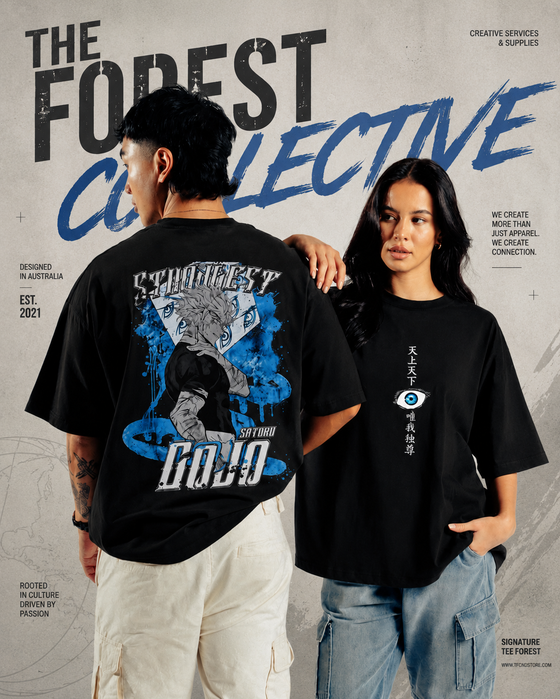 Gojo Unisex Oversized Classic T-Shirt
